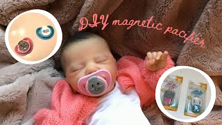 DIY Tuesday: Making Magnetic pacifiers for Reborn Poise
