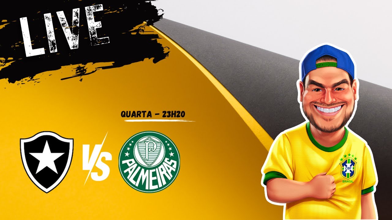 Live pós jogo - Botafogo x Palmeiras - YouTube
