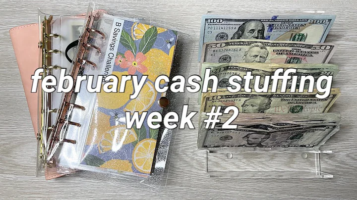 Cash Envelope Stuffing | Sinking Funds | February 2022 #2
