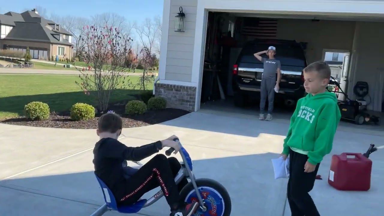 Double beanbag throw