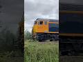 Class57 által továbbitott forgalomból kivont vagonok úton a tárolóra #vasút #vonat #trainspotting