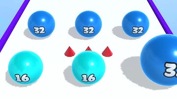 Ball Run 2048 💸🎱🏀 MAX LEVELS!! All Levels Gameplay Walkthrough Android, iOS NEW UPDATE