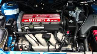 1993 W41 Quad 4 Engine running