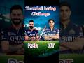 Virat Kohli vs shubman gill 3 ball challenge #shorts #cricket #cricketshorts #short