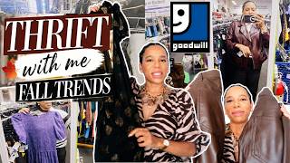 GOODWILL THRIFT WITH ME | AMAZING FALL 2026 FINDS | Styling Try-on Haul | Model Image