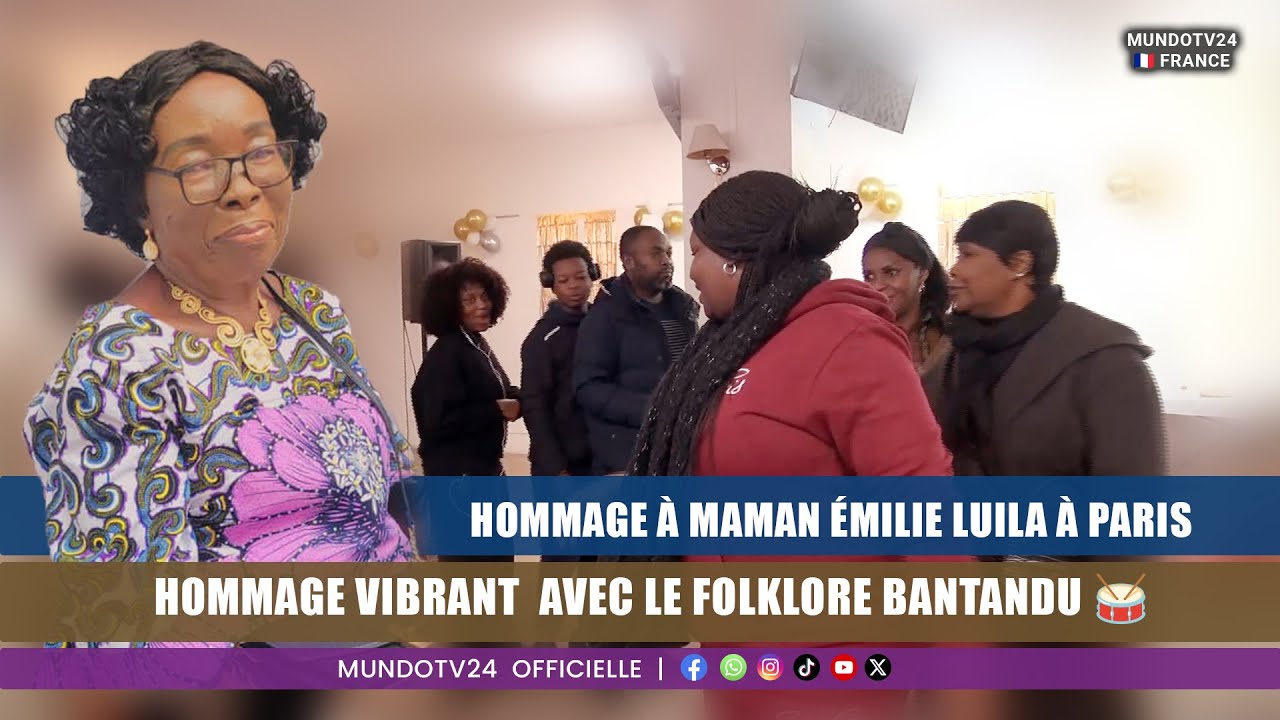 Veillée Maman Émilie LUILA à Paris Hommage vibrant avec le folklore Bantandu 🥁