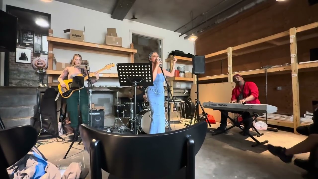 Lori Gomes performs at AHA! Night in downtown New Bedford, Ma! 11