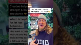 Can You Take Creatine AND Still Lose Weight??? #shorts