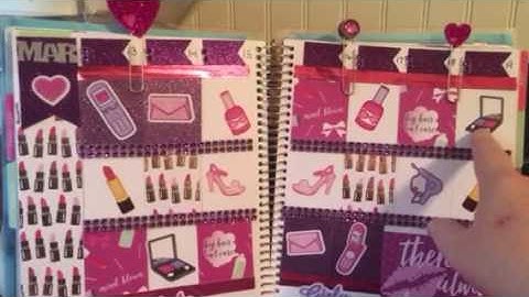 Pwm recollections spiral planner march 2017