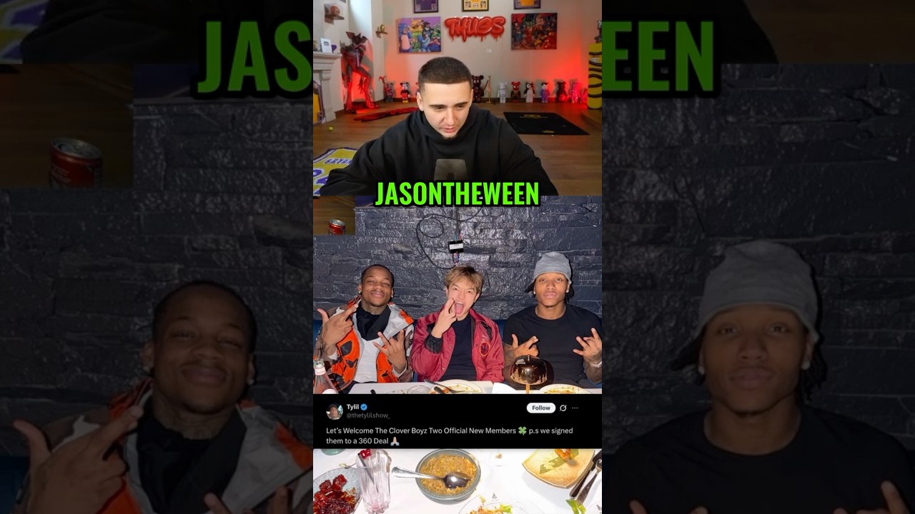 Джейсон присоединился к Clover Boyz? 😳😂