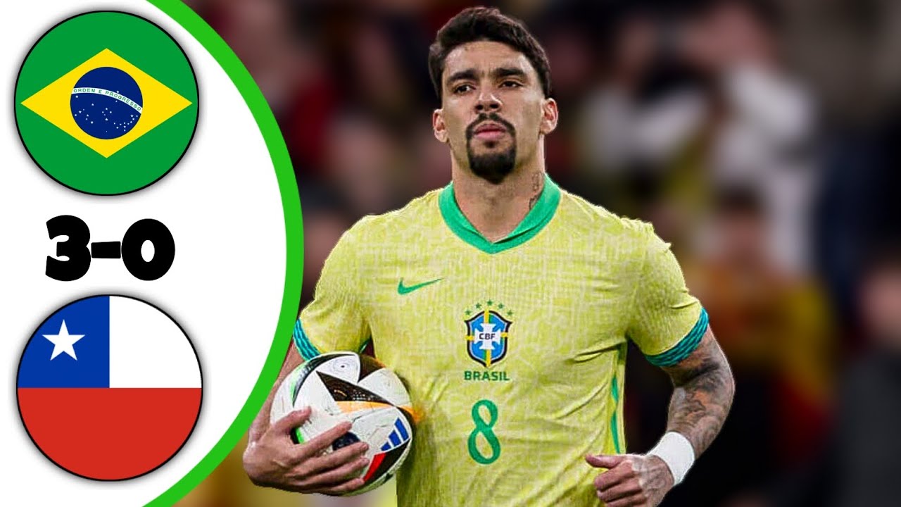 Brazil vs Chile 3-0 | Extended Highlights | World Cup Qualify Match