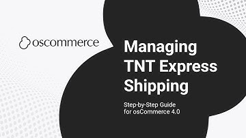 Managing TNT Express Shipping Module | Setup & Customize Express Shipping
