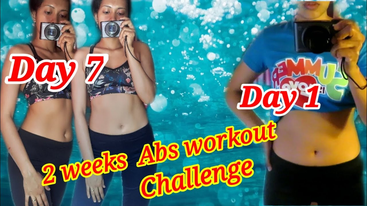 DAY 7 2 WEEKS ABS WORKOUT I tried Chloe Ting's Ab workout. YouTube