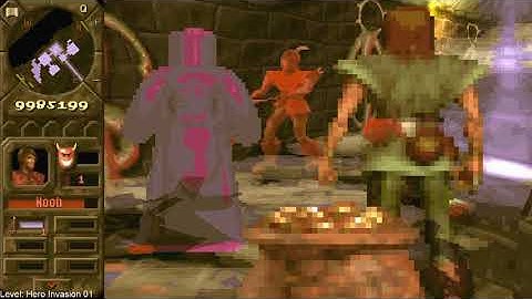 Dungeon Keeper - Hero Invasion 01 - Custom Map