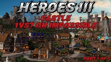 Heroes 3 Hota | Every Town 1vs7 on Impossible | Today