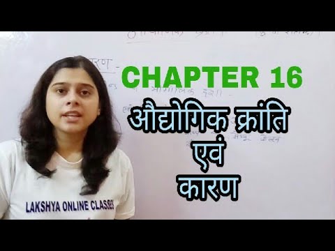 औद्योगिक क्रांति in hindi/Industrial Revolution in Hindi/WORLD HISTORY/CHAPTER 16