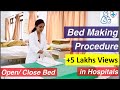 Open/Close Bed making procedure l Medical and Nursing l Rashmi Rajora