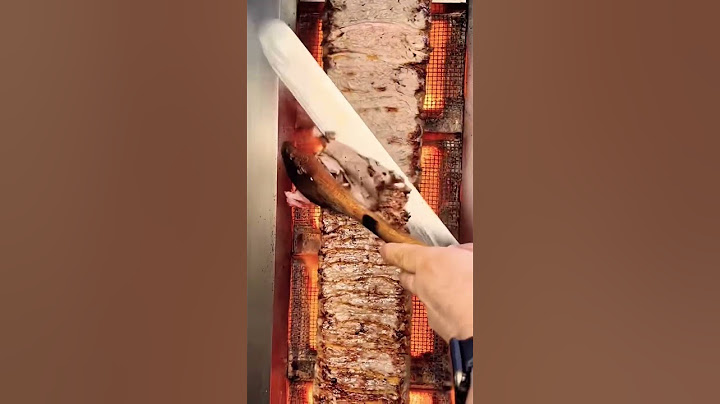 Did you try Turkish döner 😨😨