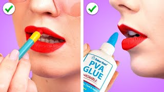 How to Sneak Makeup Into School Supplies || Funny Makeup Hacks By Hungry Panda