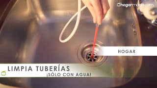 EVITA los ATASCOS utilizando solo ¡AGUA! Tuberías limpias, FÁCIL y  ECONÓMICO Hogarmania 