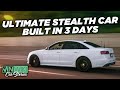 We built a car that’s INVISIBLE to cops in 3 days!