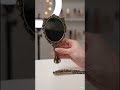 Vintage Hand Mirror with Comb Set | Royal Antique Design Mirror Combo | Best Gift for Women #shorts