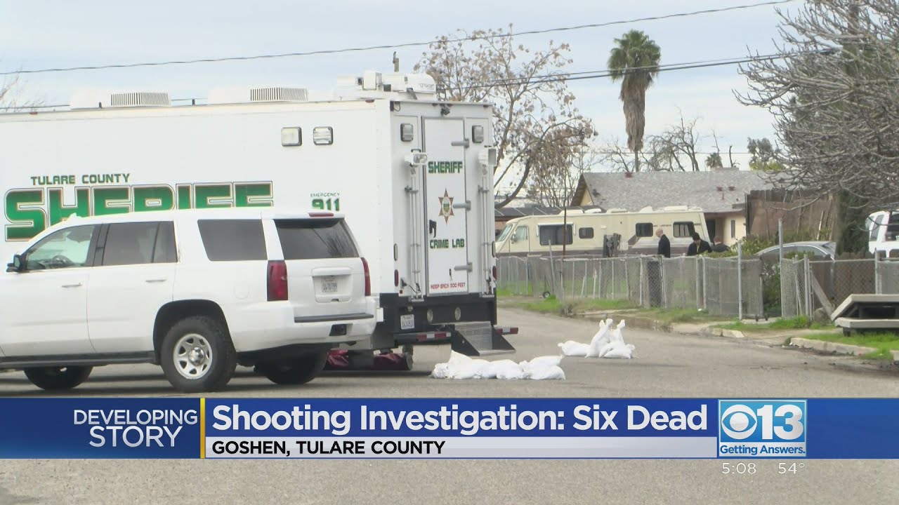 Six shot and killed in Tulare County home YouTube