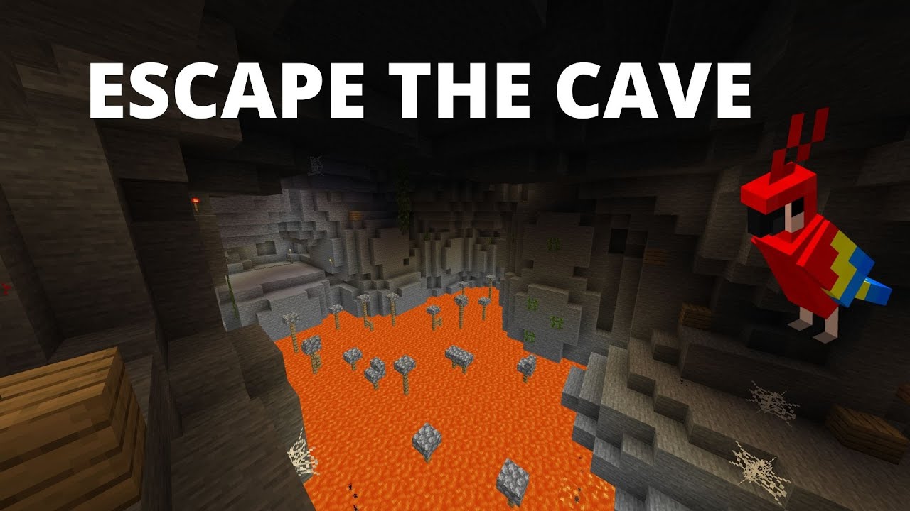 ESCAPE THE CAVE - MINECRAFT MAP - YouTube