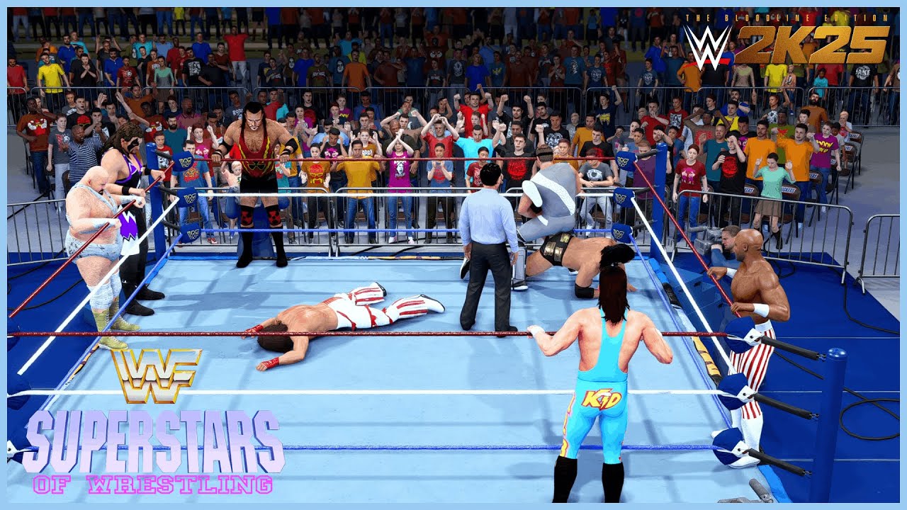 WWE 2K25 / Суперзвезды рестлинга / Команда Краш против Команды Сэвидж
