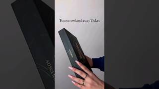 Tomorrowland 2023 Ticket Unboxing