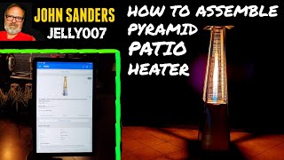 HOW TO ASSEMBLE PYRAMID PATIO HEATER DEMO REVIEW I PURCHASED ONLINE
