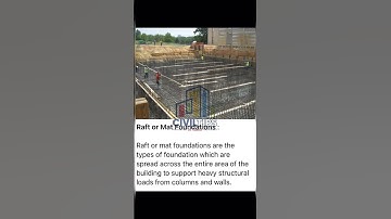 Mat foundation or raft foundation in constructions #civilengineering #civil #construction #site