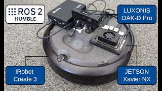 Visual SLAM Using Wheel Odometry and Luxonis OAK-D Pro on ROS 2