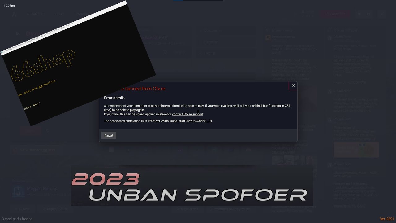 66Shop | Unban FiveM Spoofer | 2023 - YouTube
