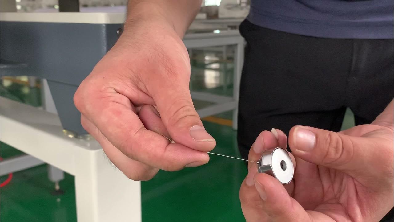 How to put bobbin thread into bobbin case and then put it into rotary