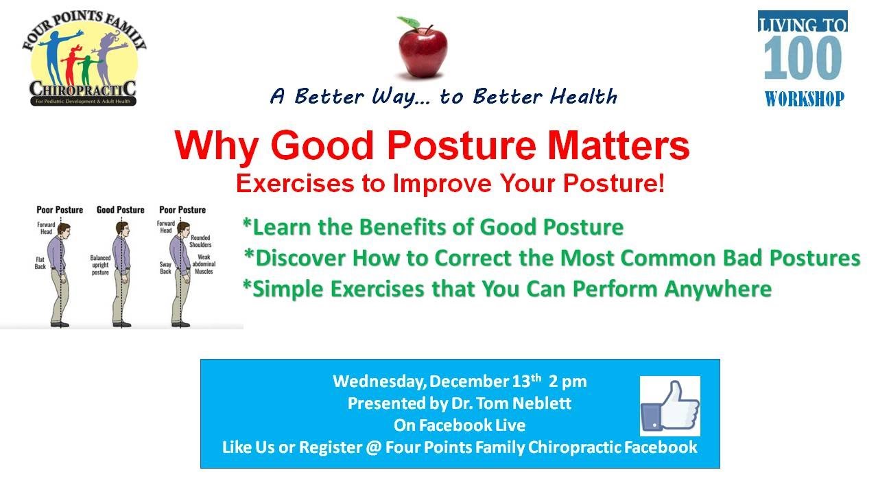 Why Good Posture Matters... Exercises to Improve Your Posture! - YouTube