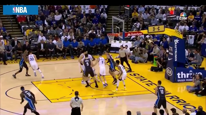 Stephen Curry Leg Injury | Magic Vs Warriors | March, 16 2017 | 2016 17 NBA Season