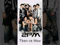 2PM: Then vs Now  @le2jh @2pm @2pmJapanOfficial @51kofficial @l.julyent  #leejunho #shorts