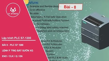 Lệnh bắt sườn xuống F Trig trong lập trình PLC S7 1200 bài 8