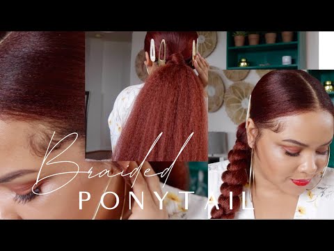 slick-back,-braided-ponytail-|-type-4-natural-hair