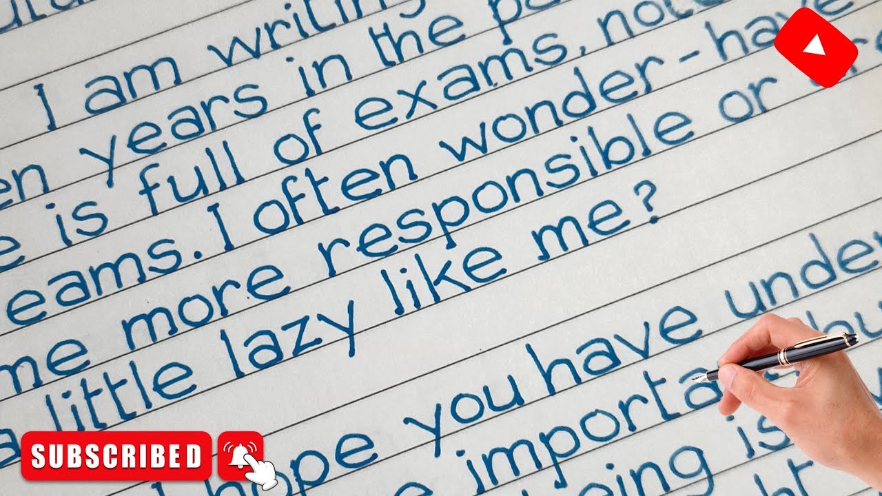 A Letter To Your Future Self || Fun Thinking || Letter Writing In English ||