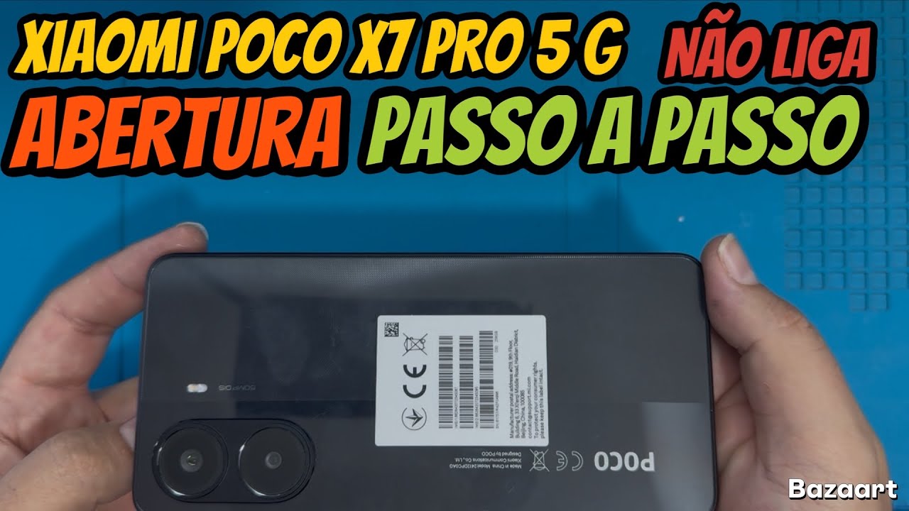 Xiaomi Poco X7 Pro 5G won't turn on | How to open step by step