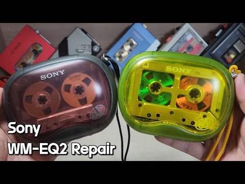 Sony WM-EQ2 Repair Cassette Player Walkman - YouTube