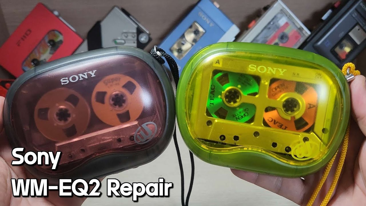Sony WM-EQ2 Repair Cassette Player Walkman - YouTube
