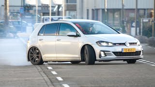 BEST OF VOLKSWAGEN Golf GTI/R Sounds 2022! AntiLag, Launches, Crazy Driving, Fails Etc!