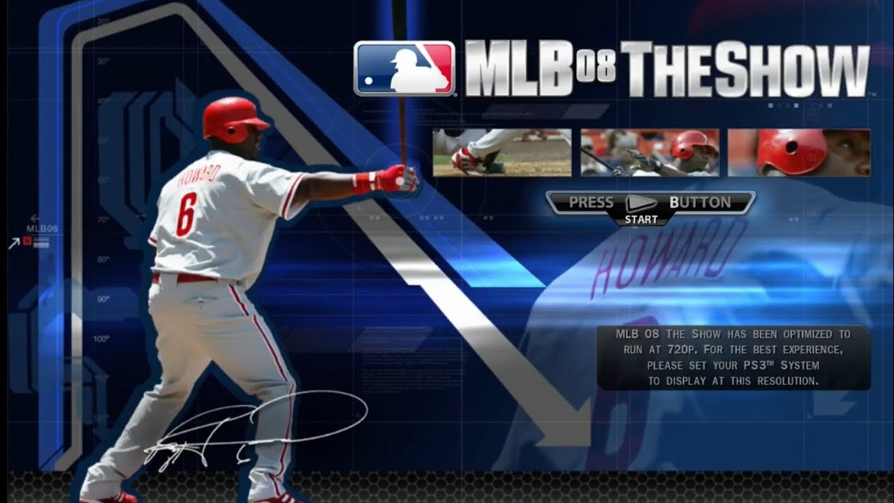 MLB 08 The Show -- Gameplay (PS3)