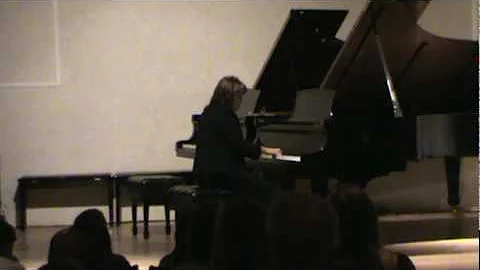 Kathy Shoemaker during the summer recital