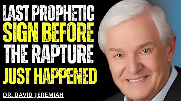 Last Prophetic Sign Before the Rapture Just Happened | Dr. David Jeremiah |Best Motivational Speech