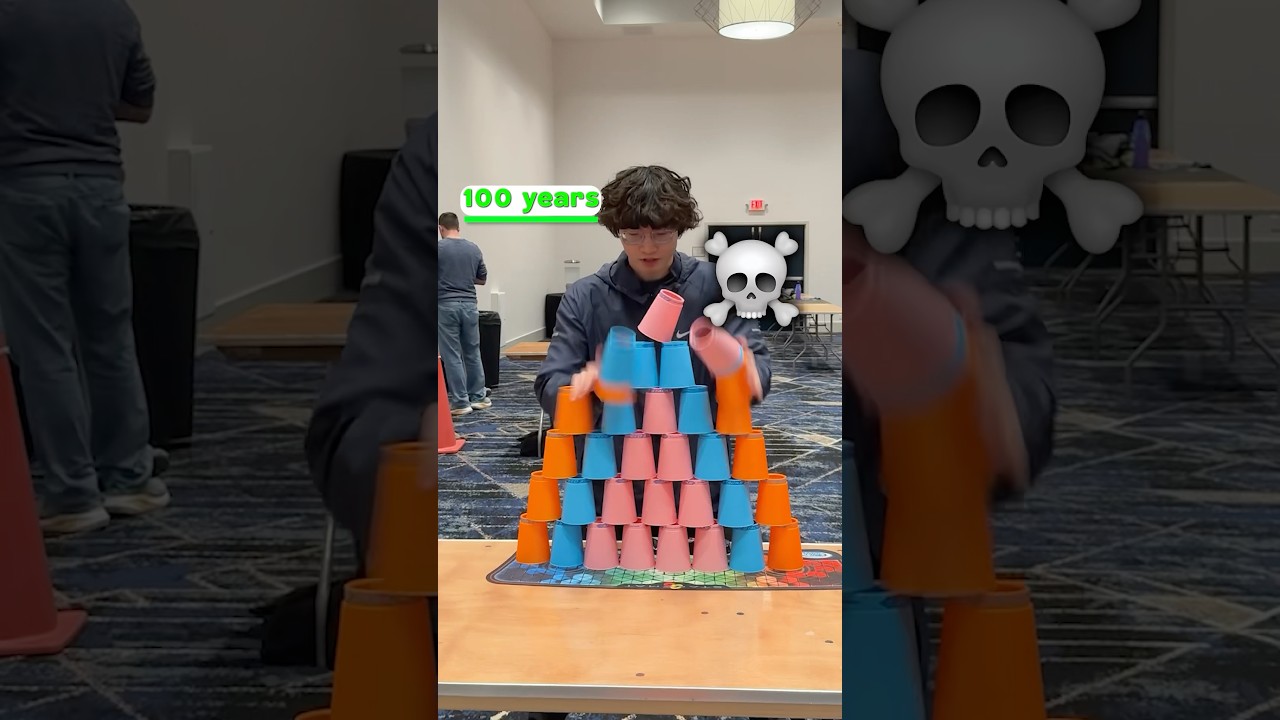 Cupstacking be like…