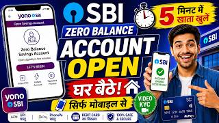 Open SBI Zero balance Account | Online process Step By Step